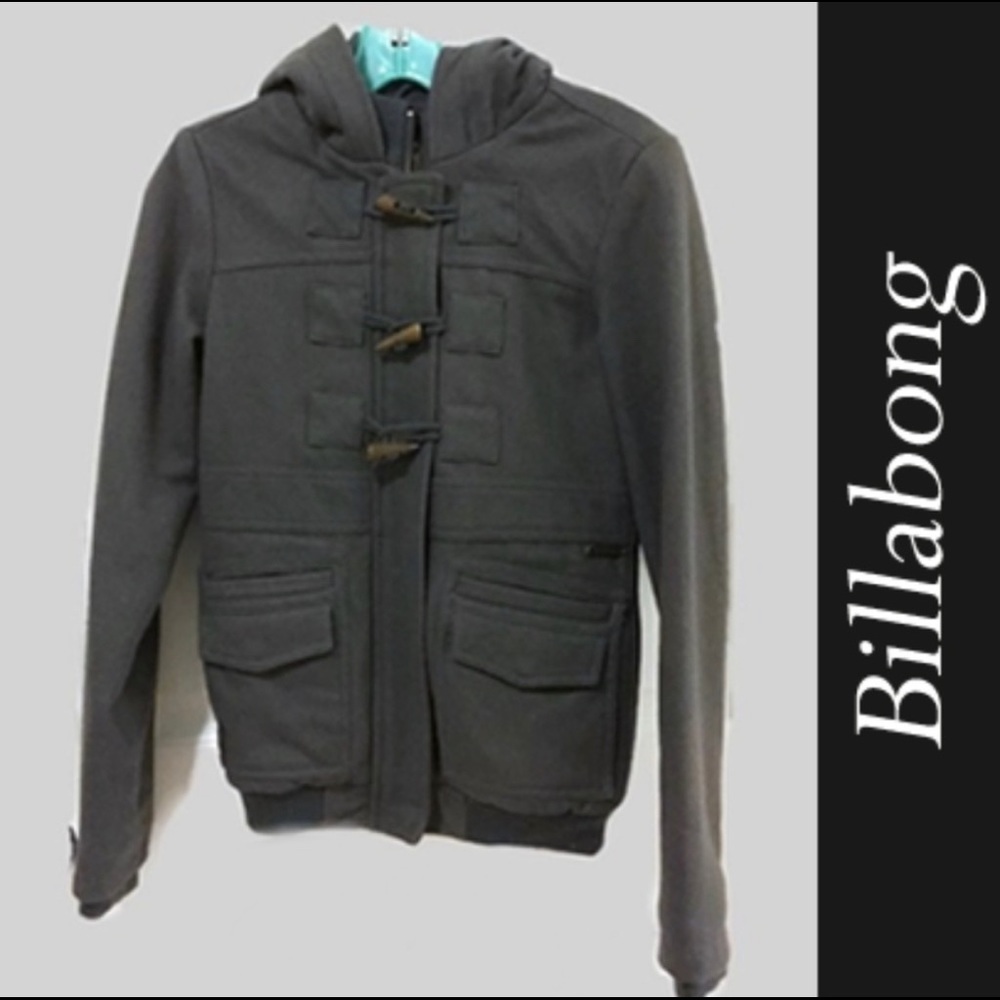 Billabong Wool Blend Hooded Capt